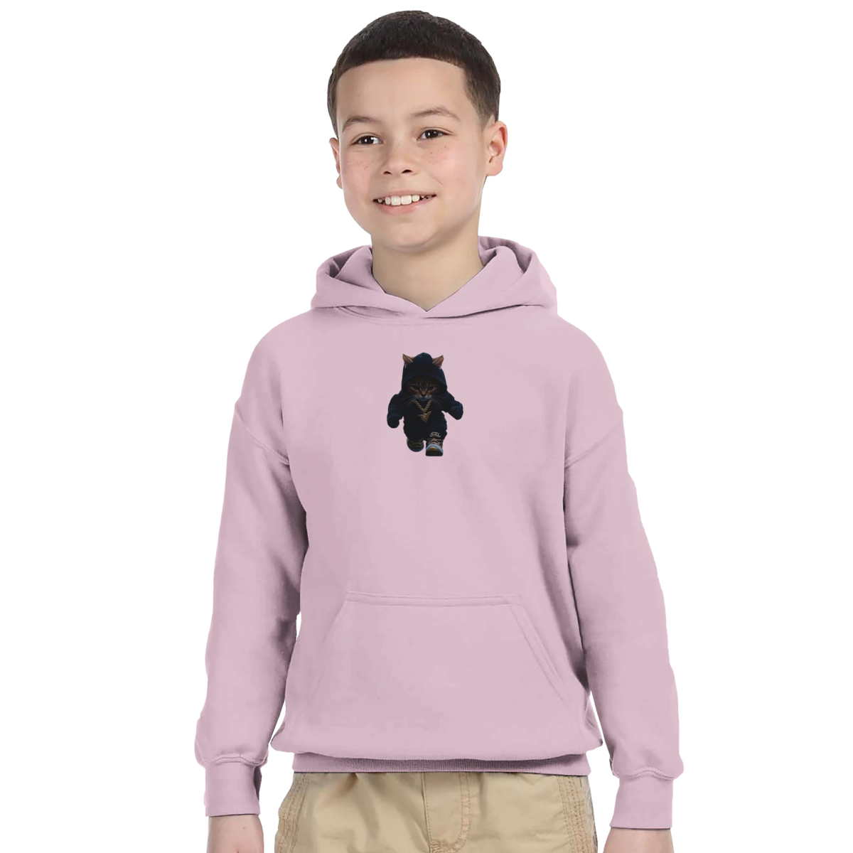 Cool Cat Street Style Kids Hoodie - ROMAG Store