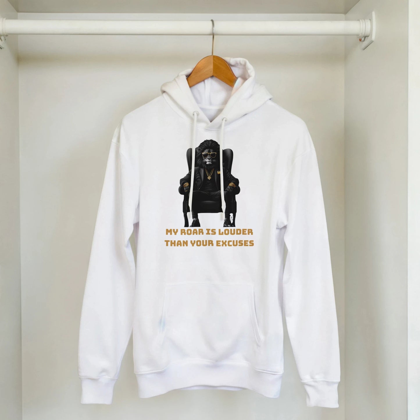 Alpha Lion King 'My Roar is Louder' Hoodie - ROMAG Store