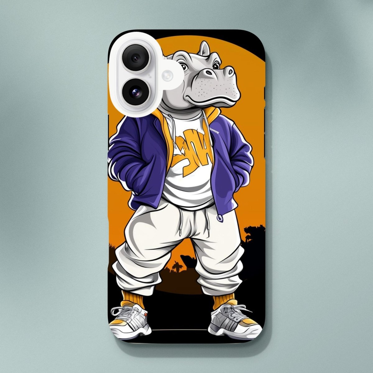 Urban Hippo Street Style iPhone Tough Case - ROMAG Store