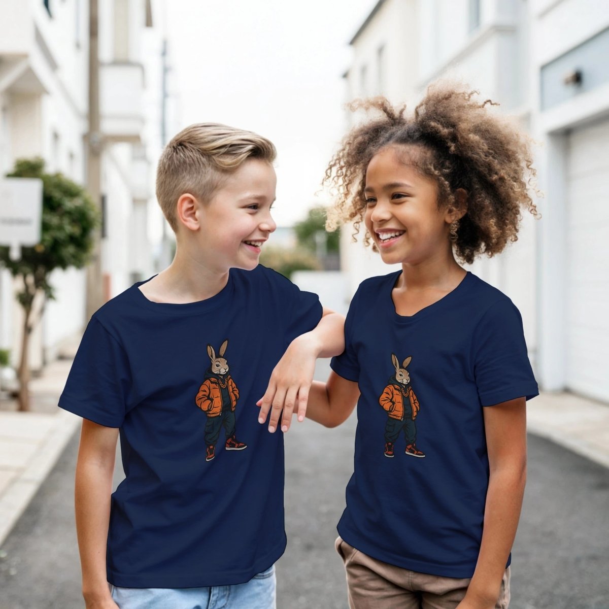 Cool Rabbit Streetwear Kids T-shirt - ROMAG Store