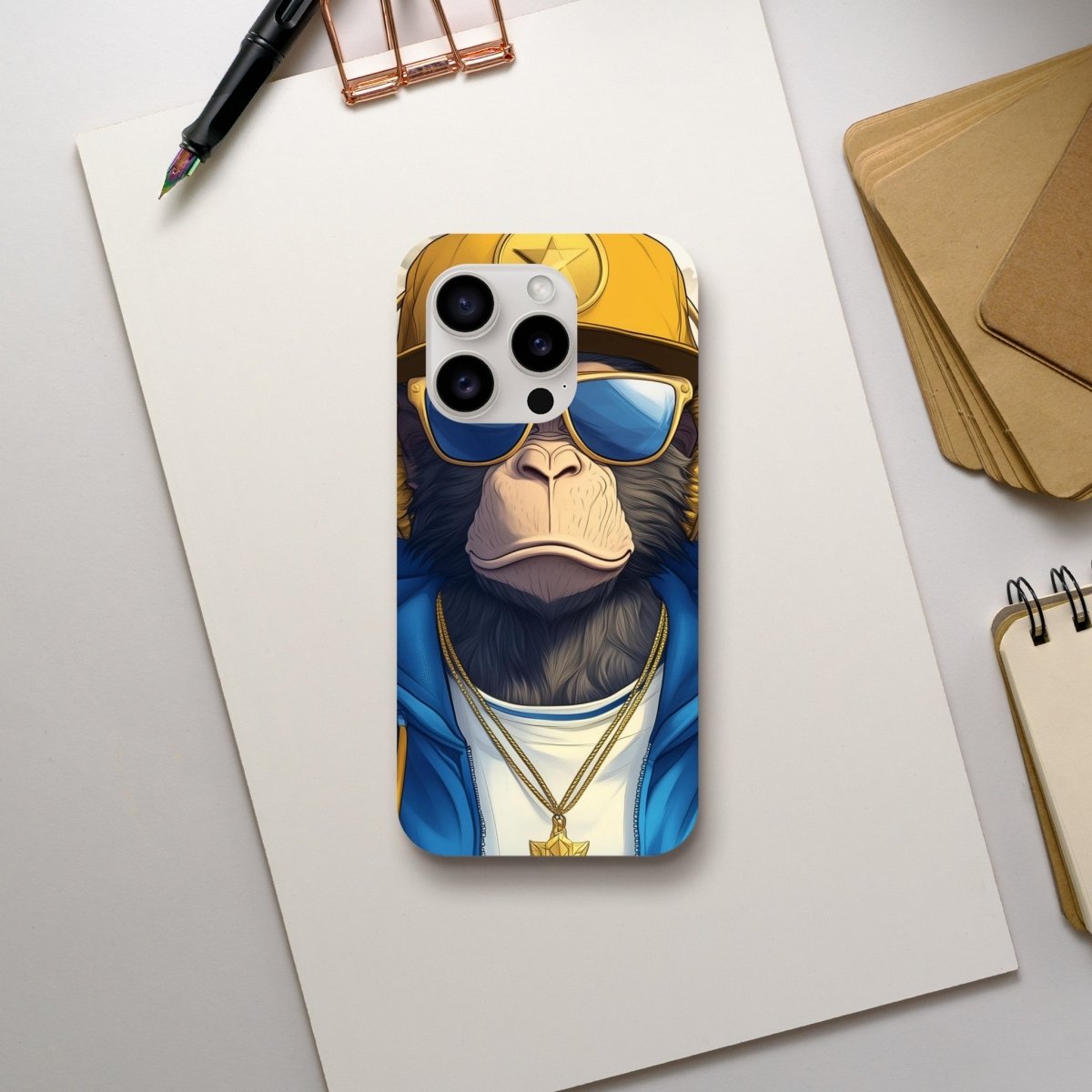 Chimp Cool iPhone Tough Case - ROMAG Store