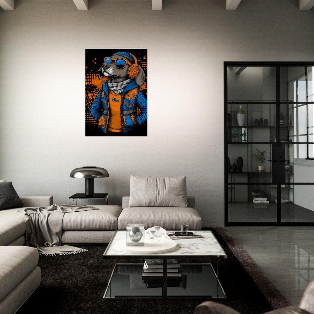 Urban Hound Canvas Art - ROMAG Store