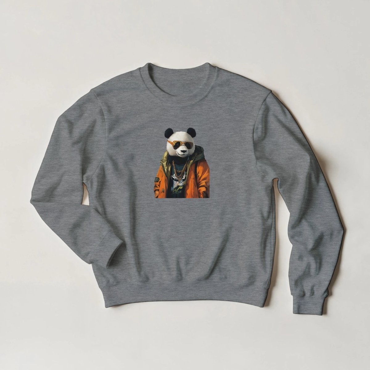 Cool Panda Sweatshirt – Urban Streetwear Style in 6 Colors - ROMAG Store