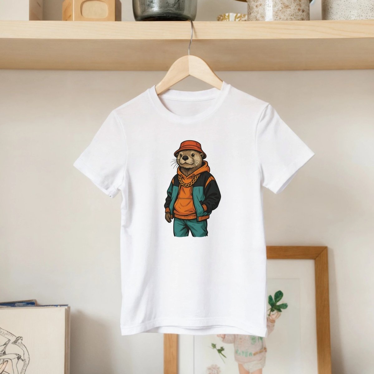 Cool Otter Street Style Kids T-shirt - ROMAG Store