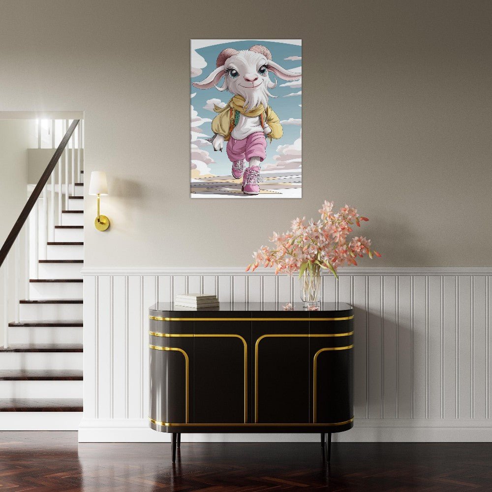Chic Goat in Streetwear Canvas - ROMAG Store