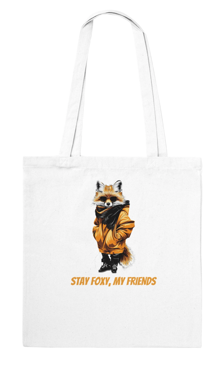 Stay Foxy Street Style Tote Bag - ROMAG Store