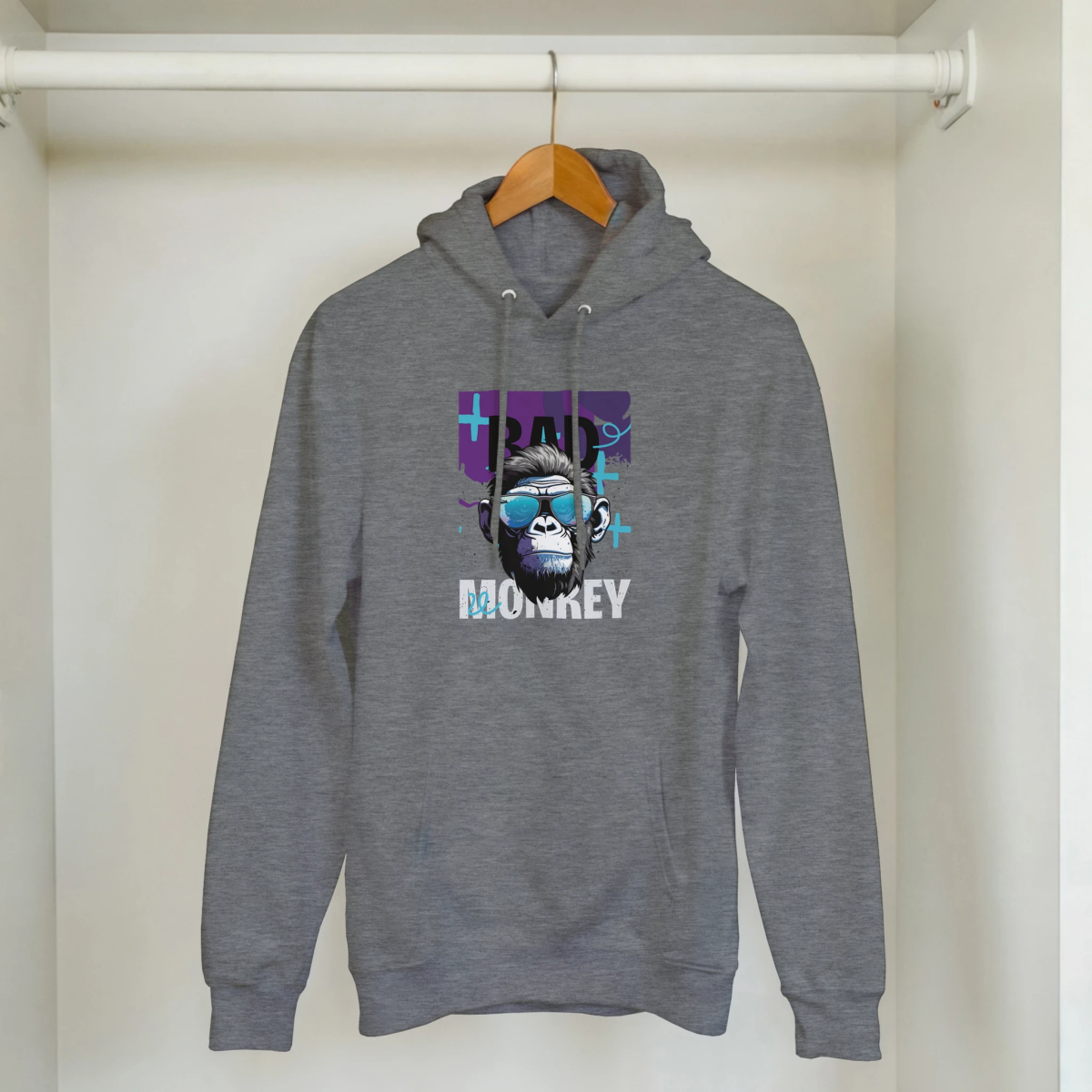 Bad Monkey Street Style Hoodie - ROMAG Store