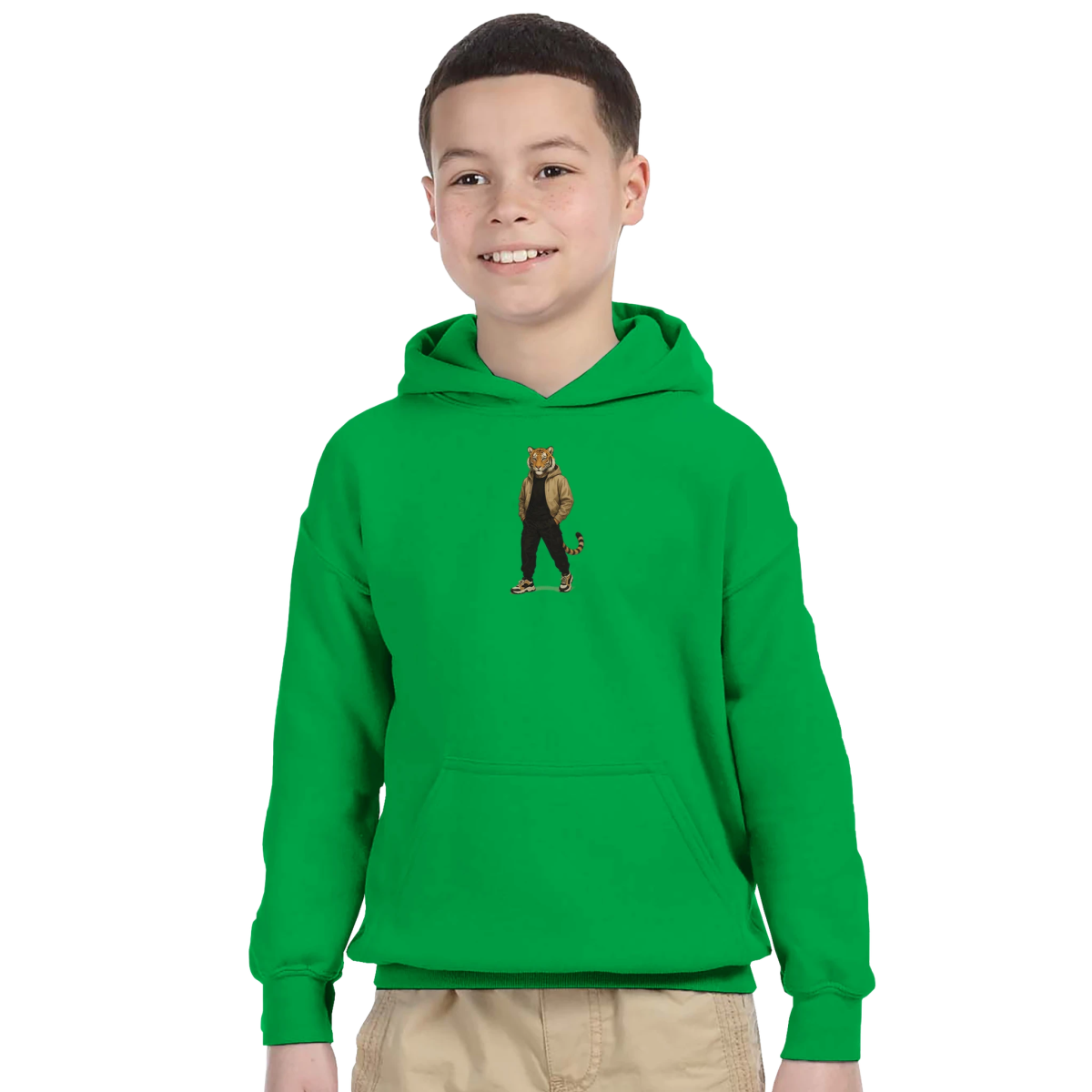 Fashion Week Tiger Kids Hoodie - ROMAG Store