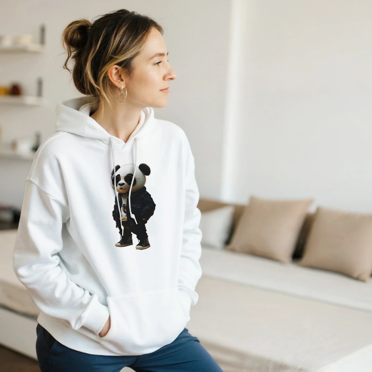 Cool Panda Streetwear Hoodie - ROMAG Store