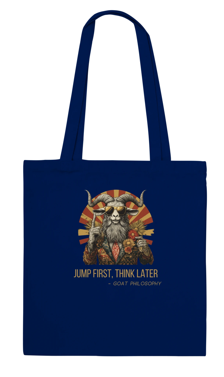 Goat Philosophy Tote Bag - ROMAG Store