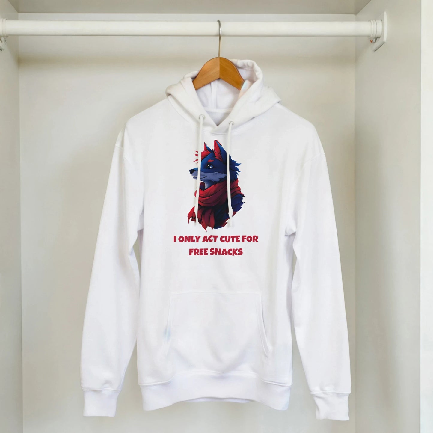 Cute Fox with Scarf Hoodie - ROMAG Store