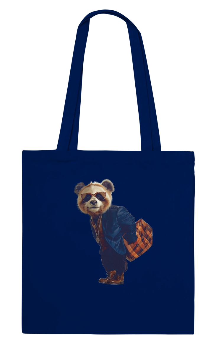 Dapper Red Panda Streetwear Tote Bag - ROMAG Store