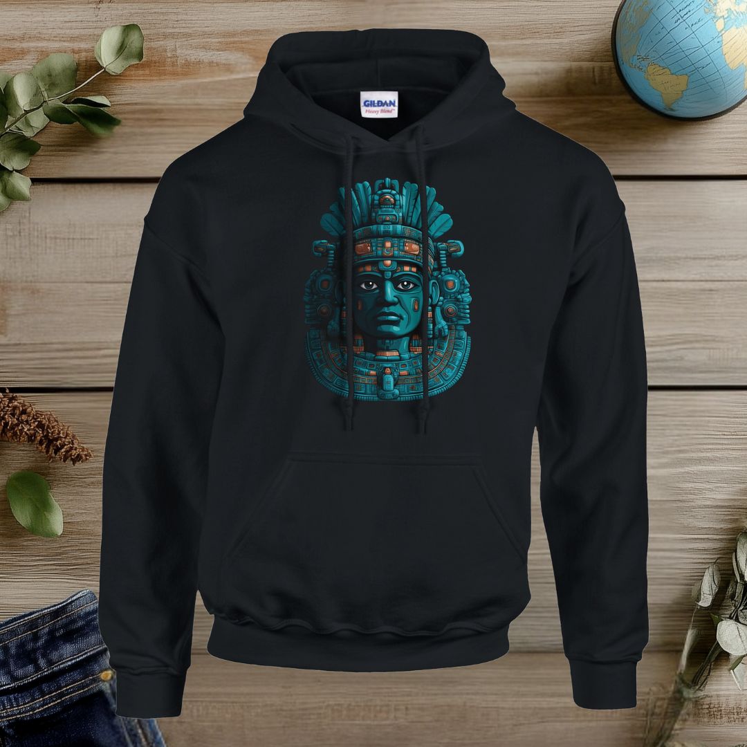 Cultures from around the world Hoodie: Aztec