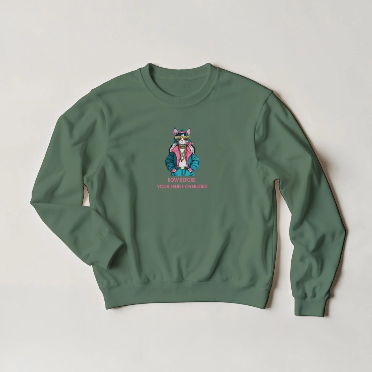 Feline Overlord Sweatshirt - ROMAG Store
