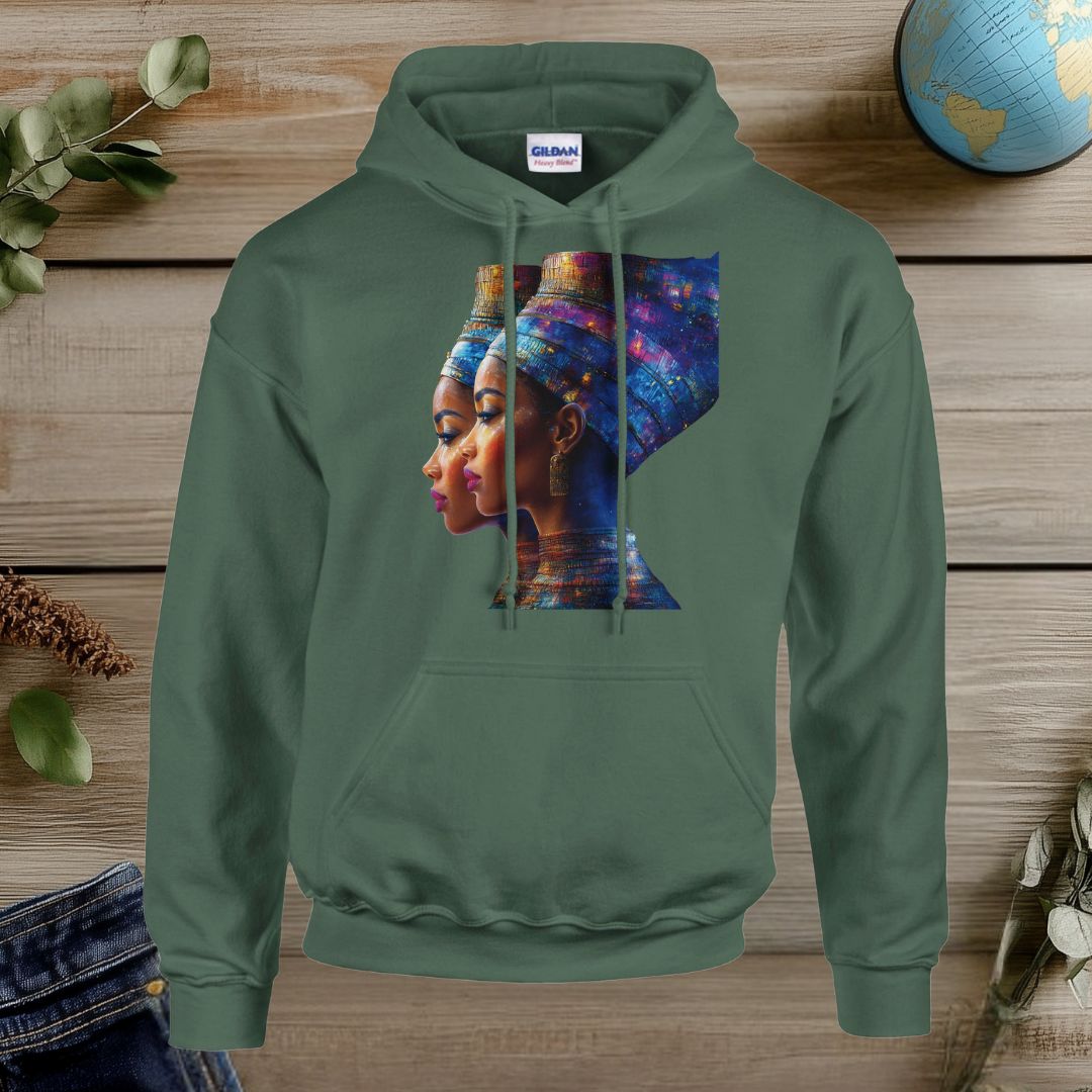 Cultures from around the world Hoodie: Africa