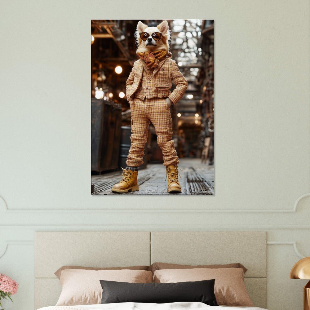Chic Chihuahua Canvas - ROMAG Store