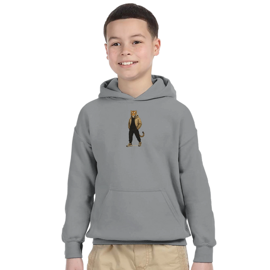Fashion Week Tiger Kids Hoodie - ROMAG Store