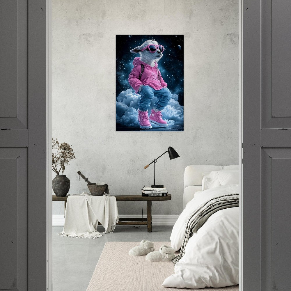 Cosmic Goat Canvas - ROMAG Store