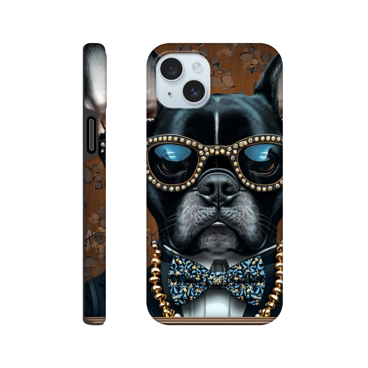 Dapper French Bulldog iPhone Tough Case - ROMAG Store