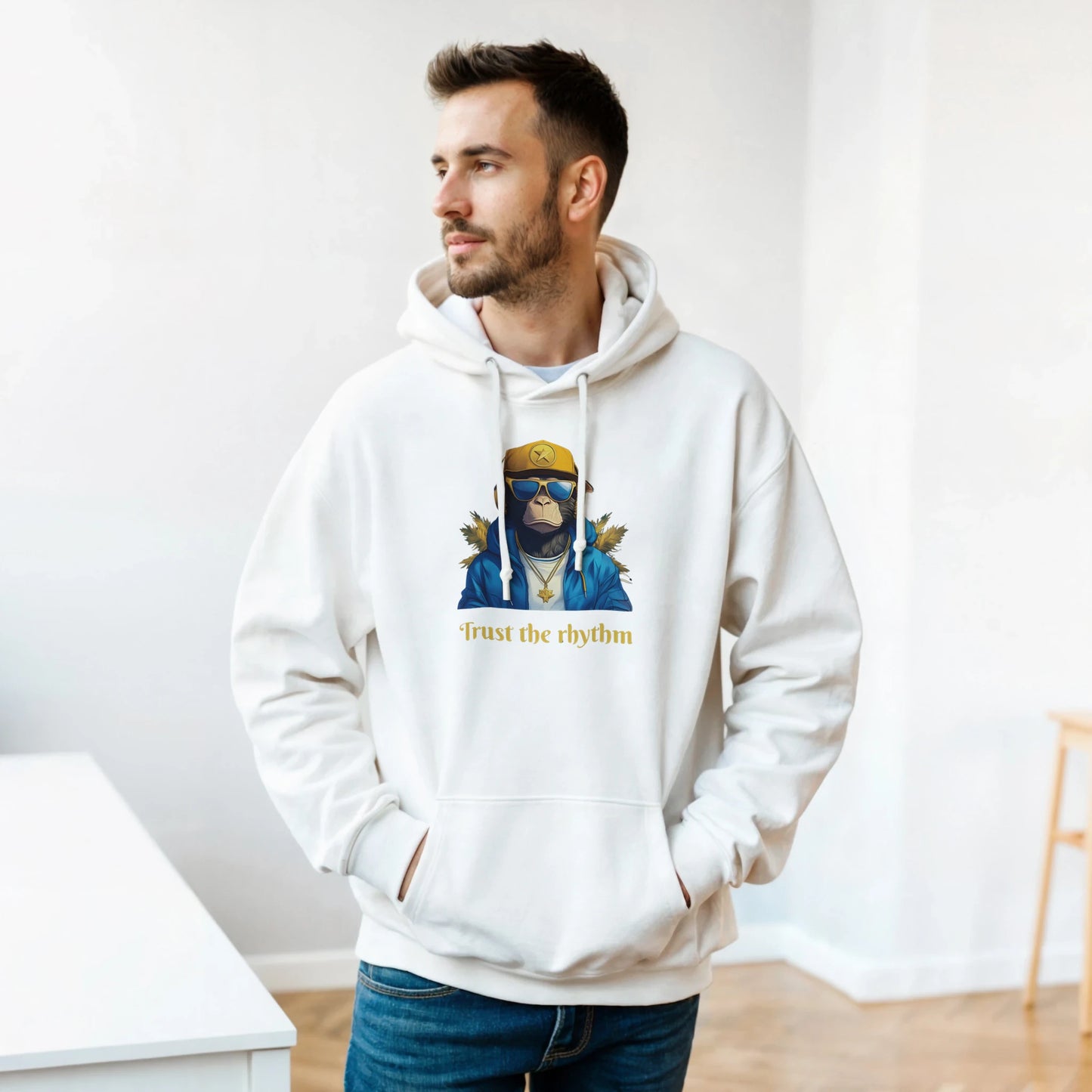 Cool Monkey DJ Hoodie - ROMAG Store
