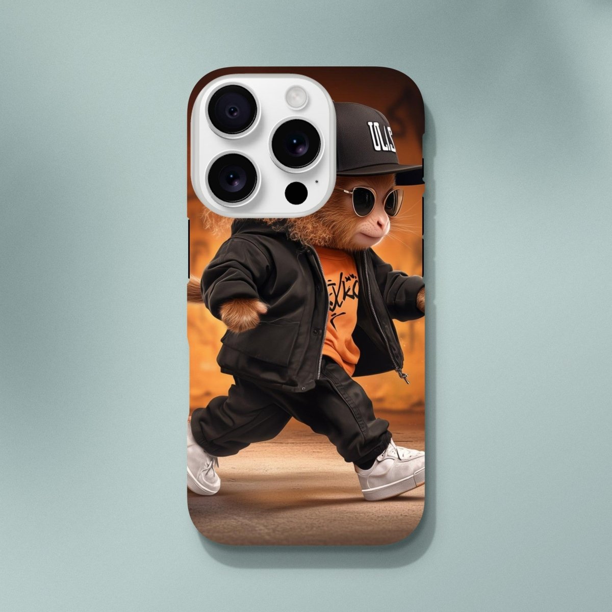 Street Smart Monkey iPhone Tough Case - ROMAG Store