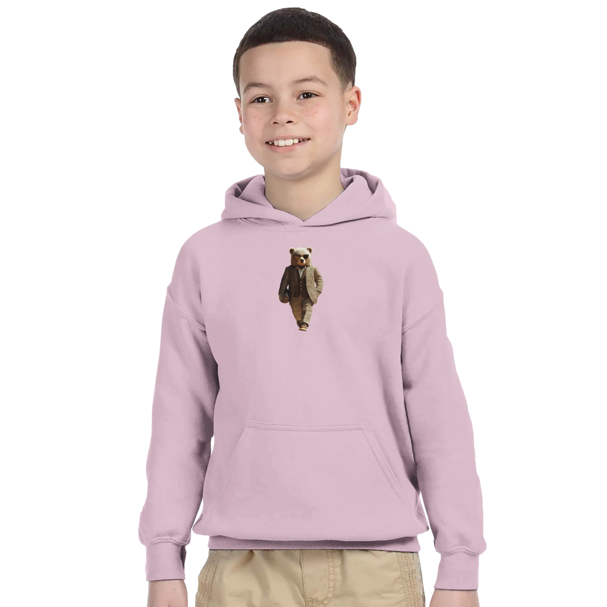 Dapper Bear Kids Hoodie - ROMAG Store