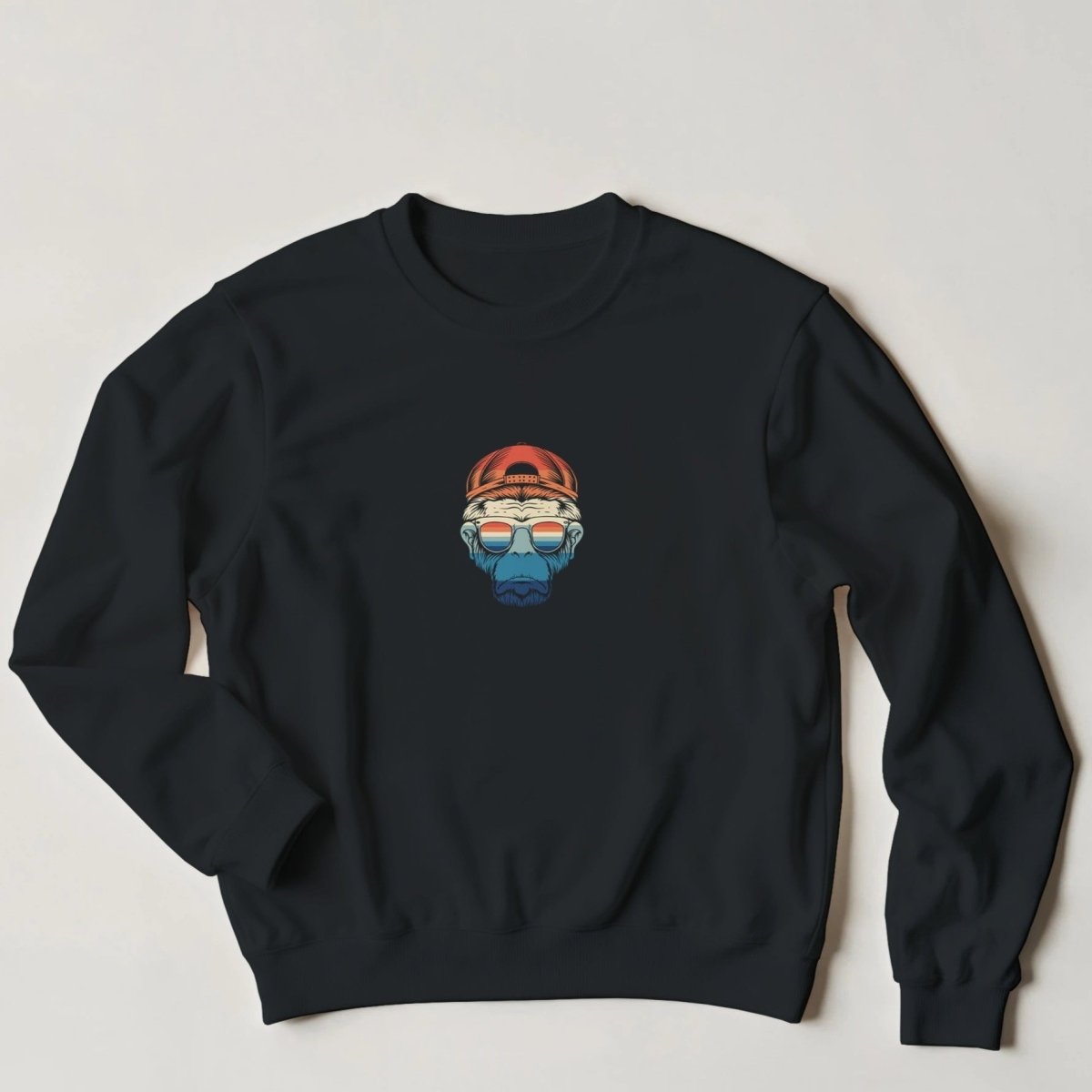 Retro Ape Streetwear Sweatshirt - ROMAG Store