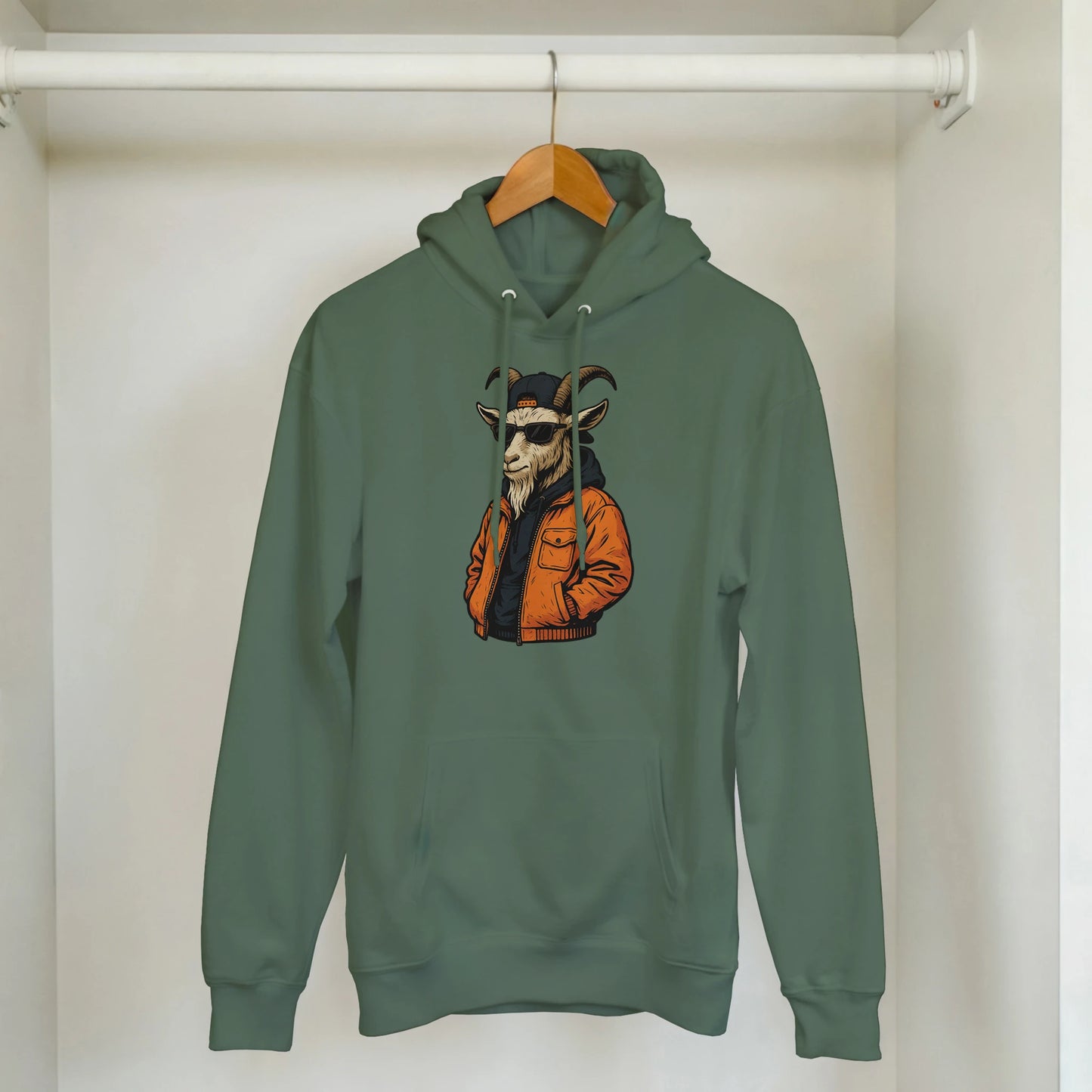 Cool Goat Streetwear Hoodie - ROMAG Store