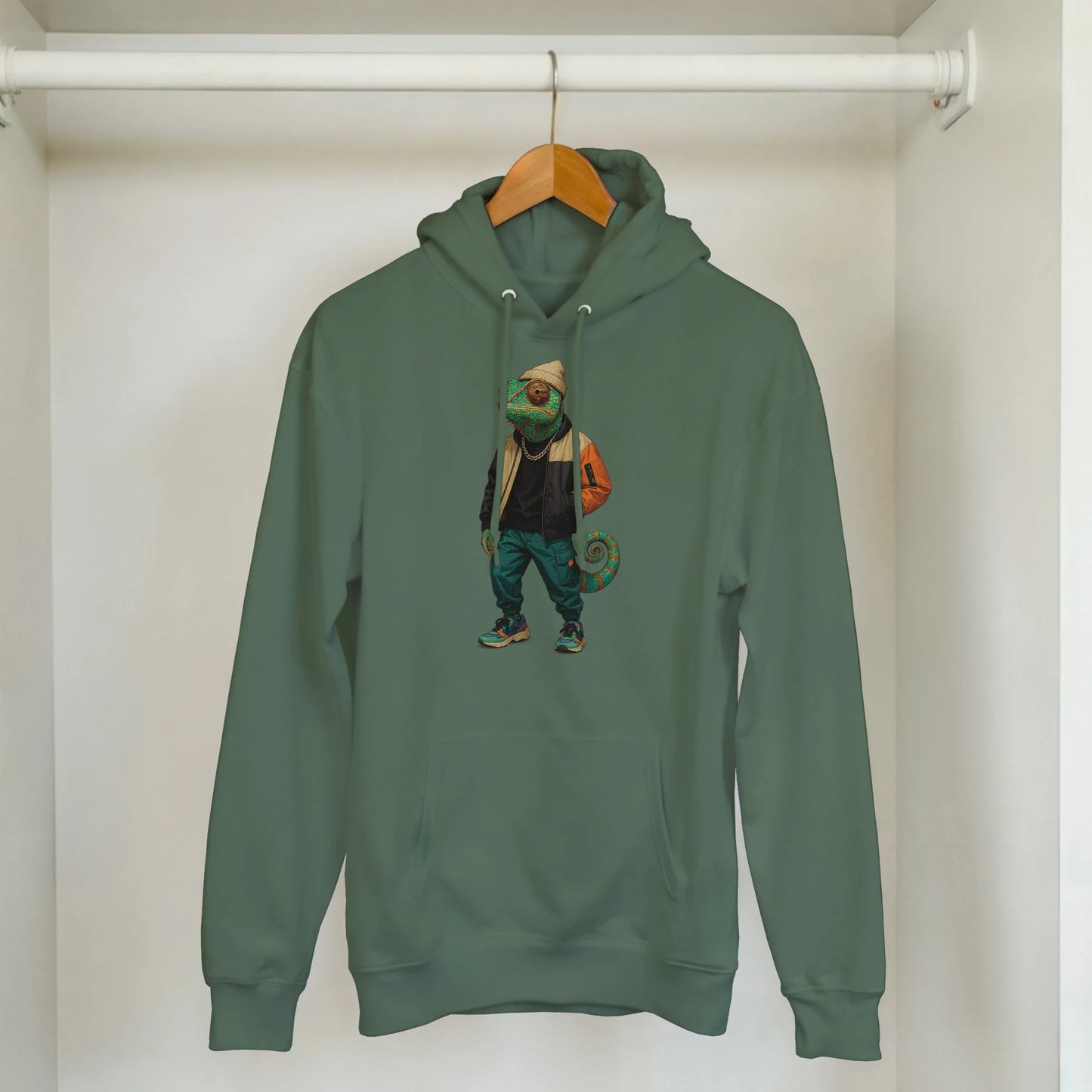 Chameleon Camo - Cool Hoodie - ROMAG Store