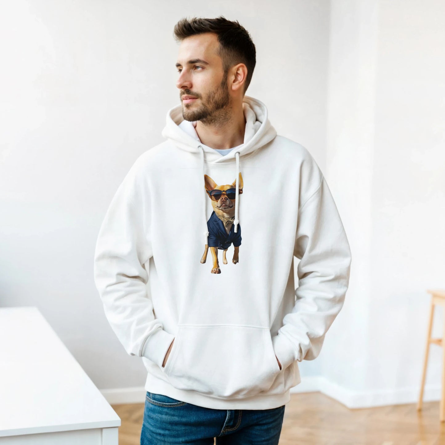 Dapper Dog Streetwear Hoodie - ROMAG Store