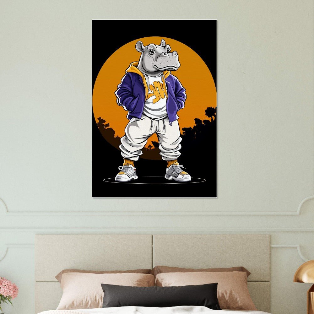 Urban Hippo Fashionista Canvas - ROMAG Store