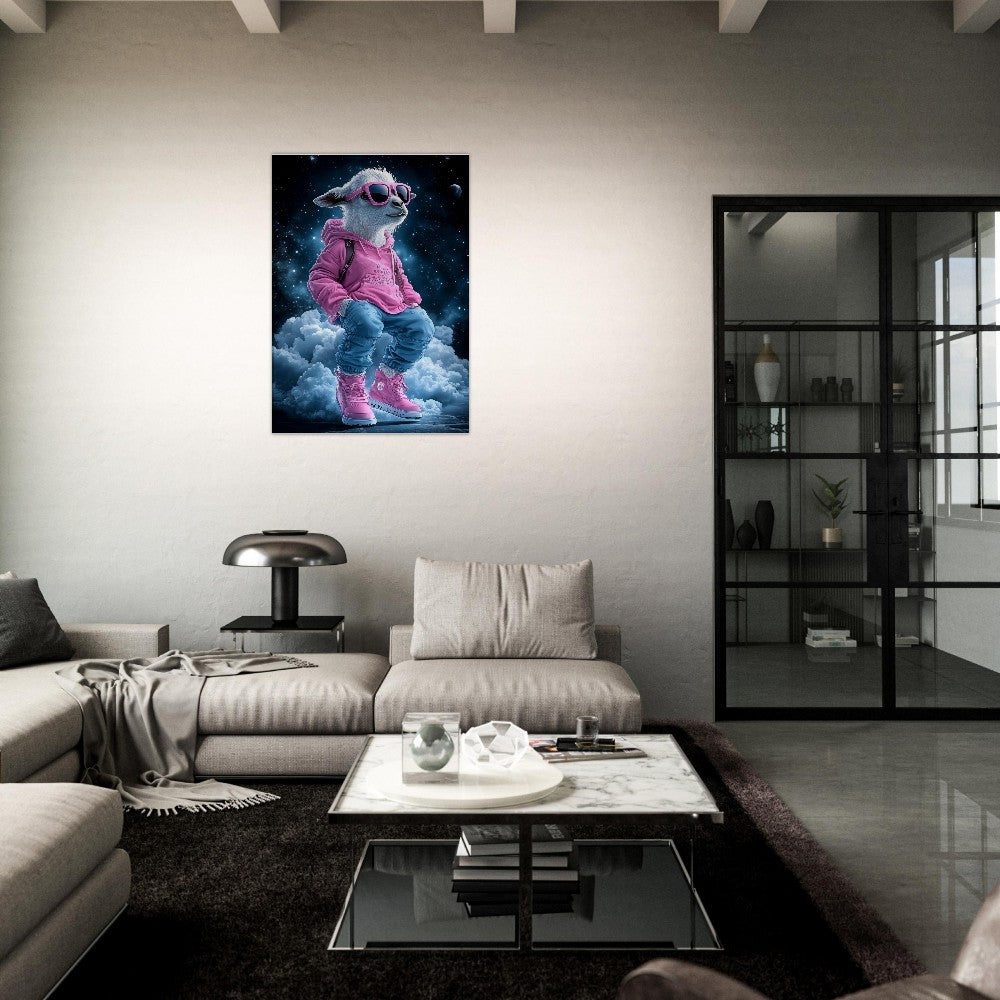Cosmic Goat Canvas - ROMAG Store