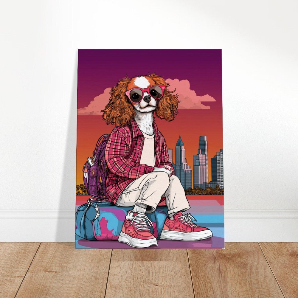Chic Cavalier Traveler Canvas Art - ROMAG Store