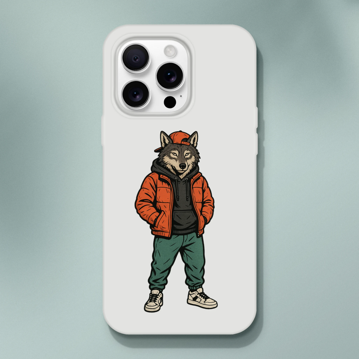 Urban Street Wolf iPhone Flexi Case - ROMAG Store