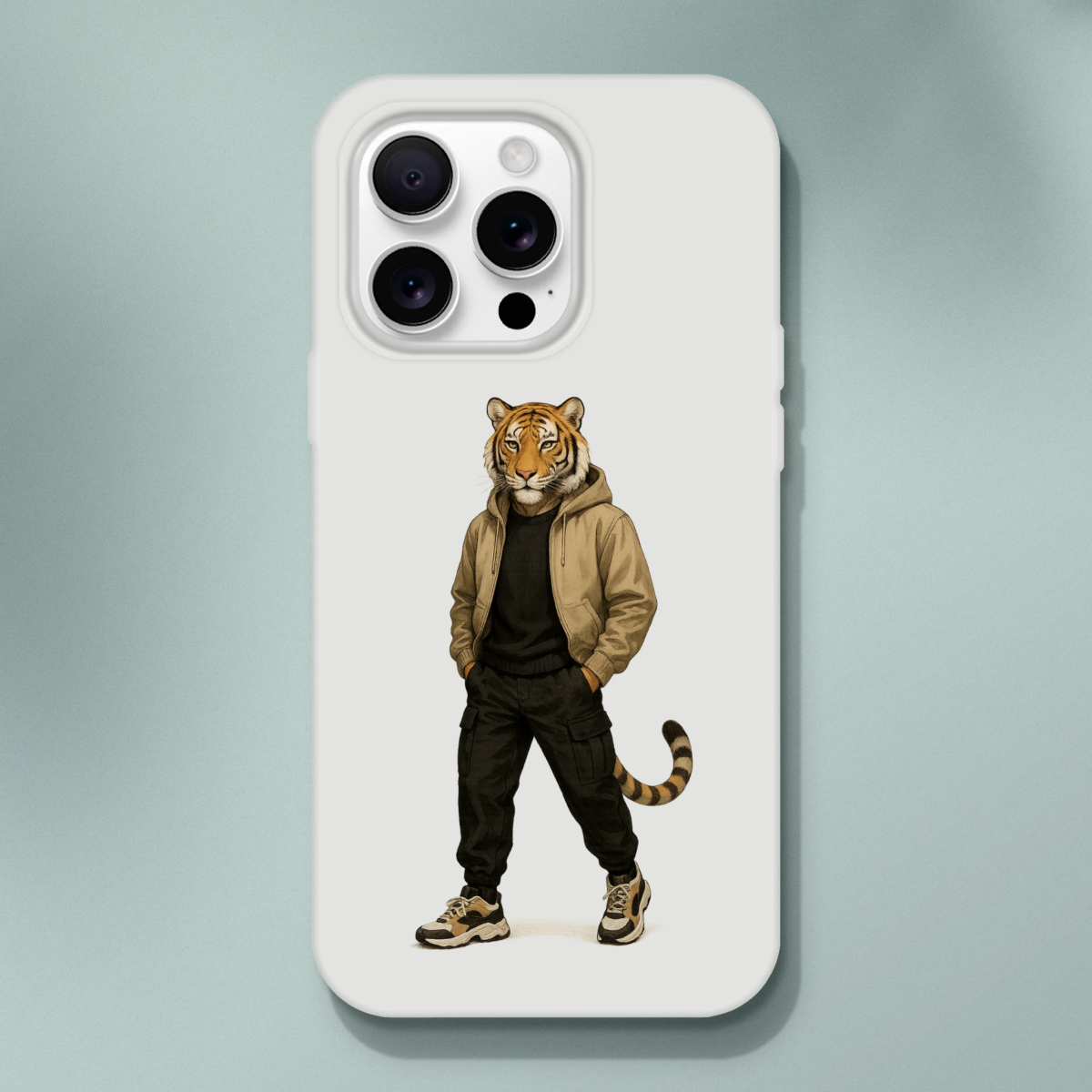 Cool Tiger Streetwear iPhone Flexi Case - ROMAG Store
