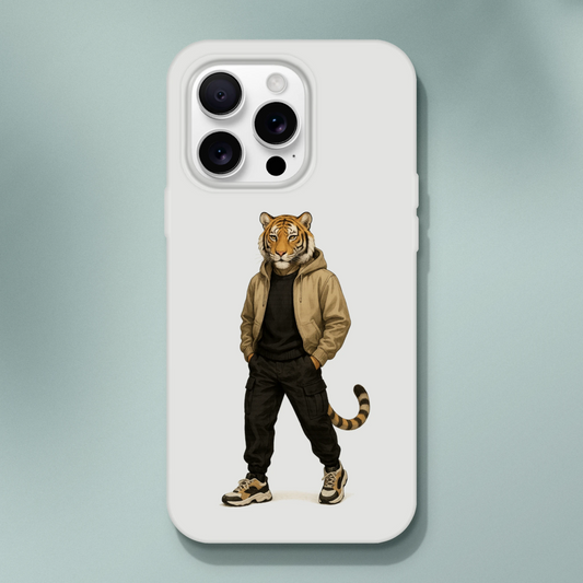 Cool Tiger Streetwear iPhone Flexi Case - ROMAG Store