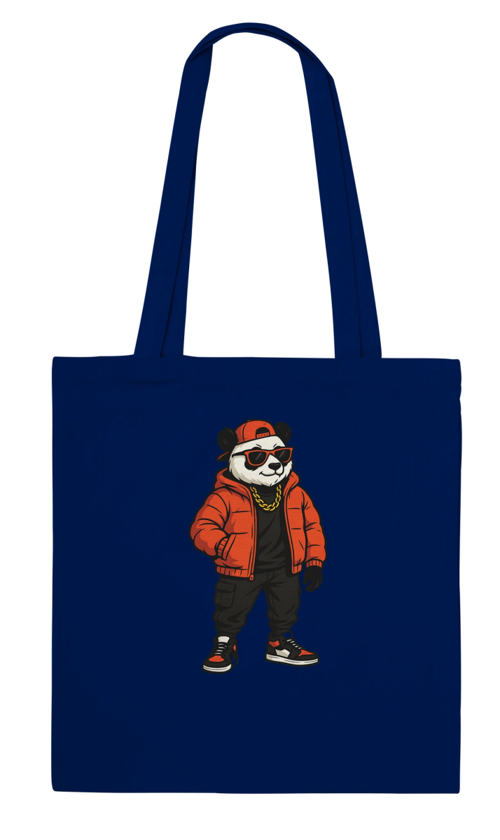 Cool Panda Streetwear Tote Bag - ROMAG Store