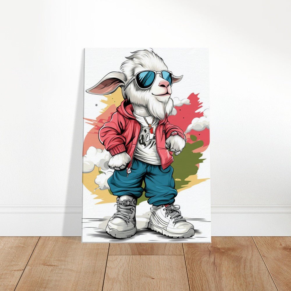 Urban Goat Swag Canvas Art - ROMAG Store