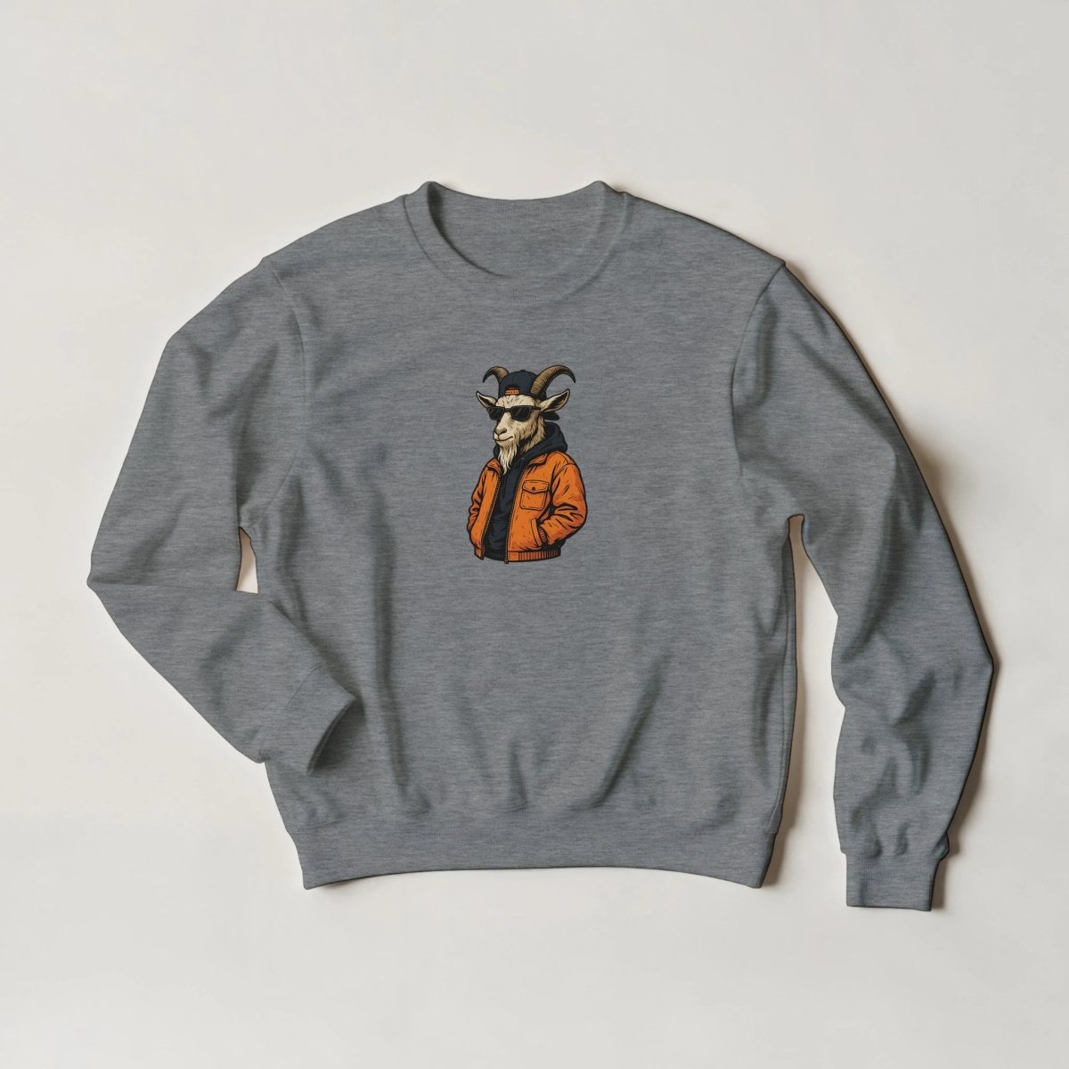 Urban Goat Hoodie - Streetwear Style Sweatshirt in Your Choice of 6 Colors - ROMAG Store