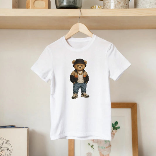 Cool Bear Hip - Hop Kids T-shirt - ROMAG Store