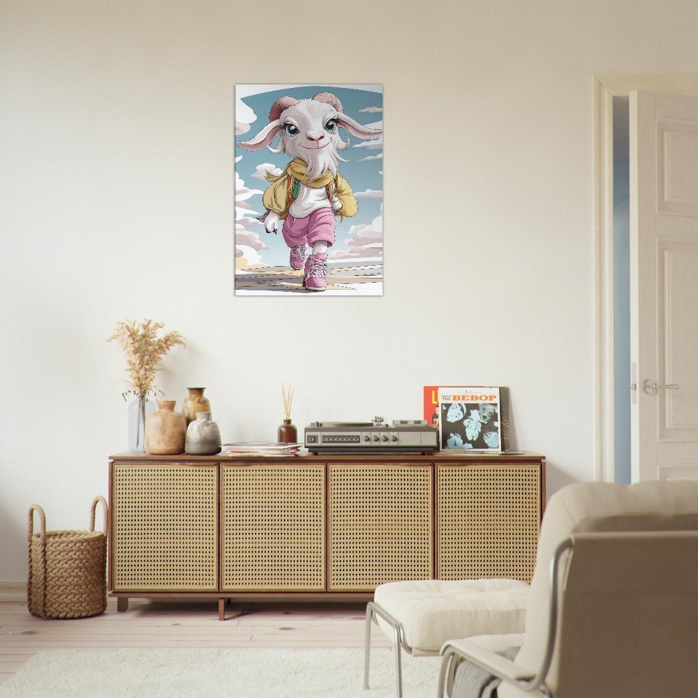 Chic Goat in Streetwear Canvas - ROMAG Store