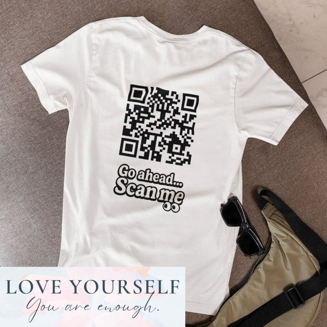 Love yourself QR T-shirt - ROMAG Store