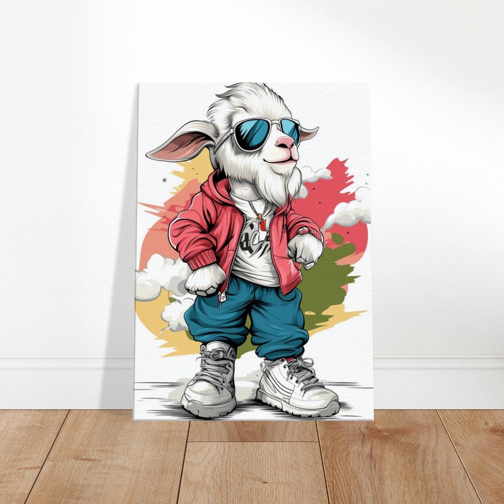 Urban Goat Swag Canvas Art - ROMAG Store