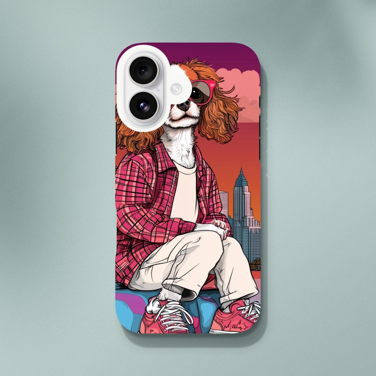 Little Dog Fashionista iPhone Tough Case - ROMAG Store