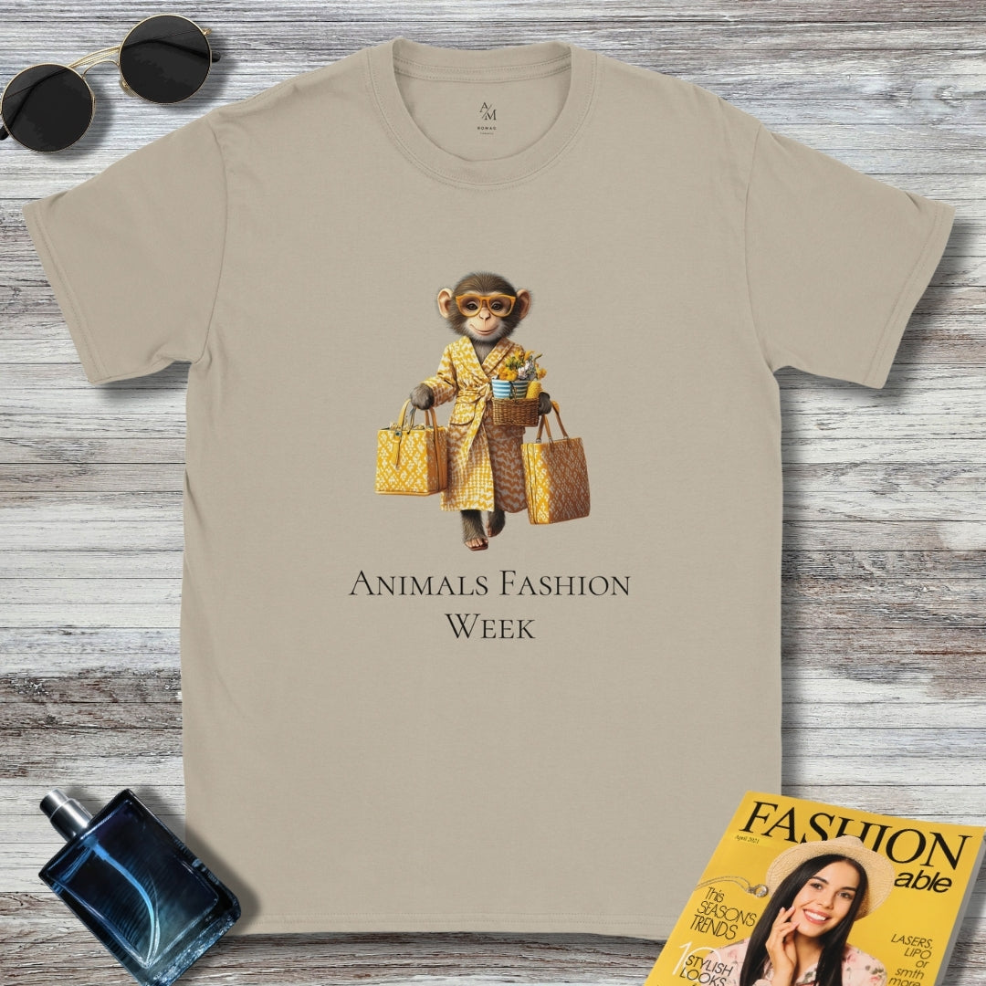 Elegant Lady Monkey AFW T-shirt