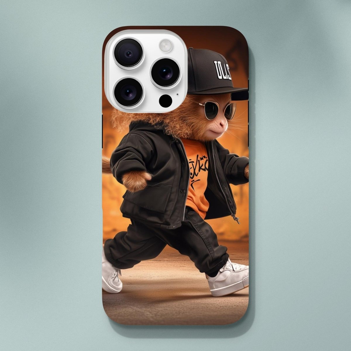 Street Smart Monkey iPhone Tough Case - ROMAG Store