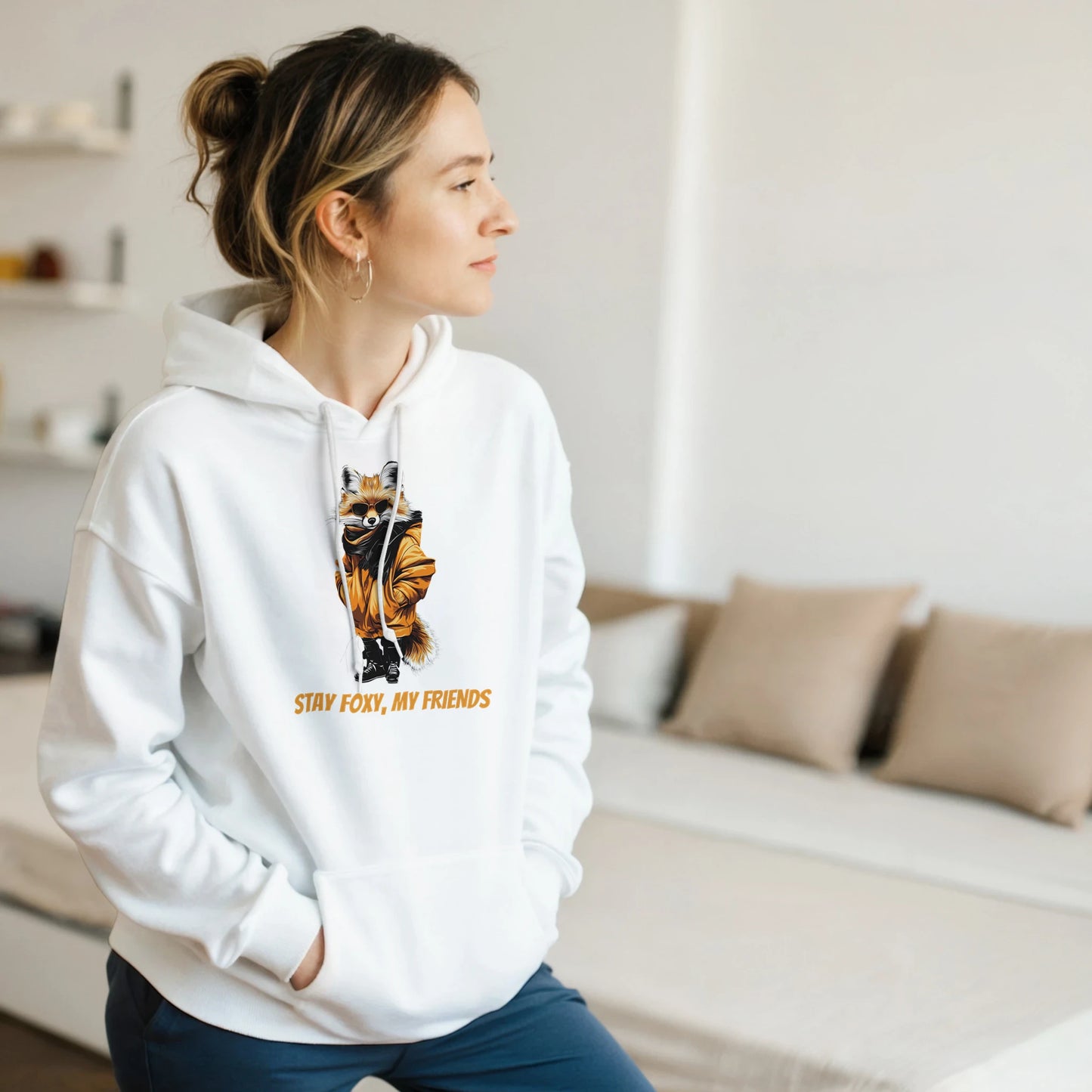 Stay Foxy Hoodie - ROMAG Store
