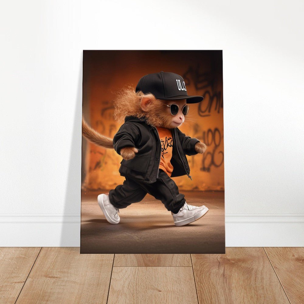 Urban Chic Monkey Canvas Art - ROMAG Store