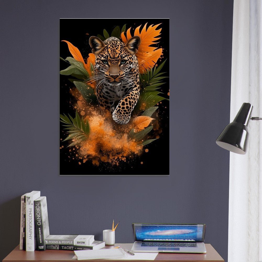 Leopard Jungle Canvas Art - ROMAG Store