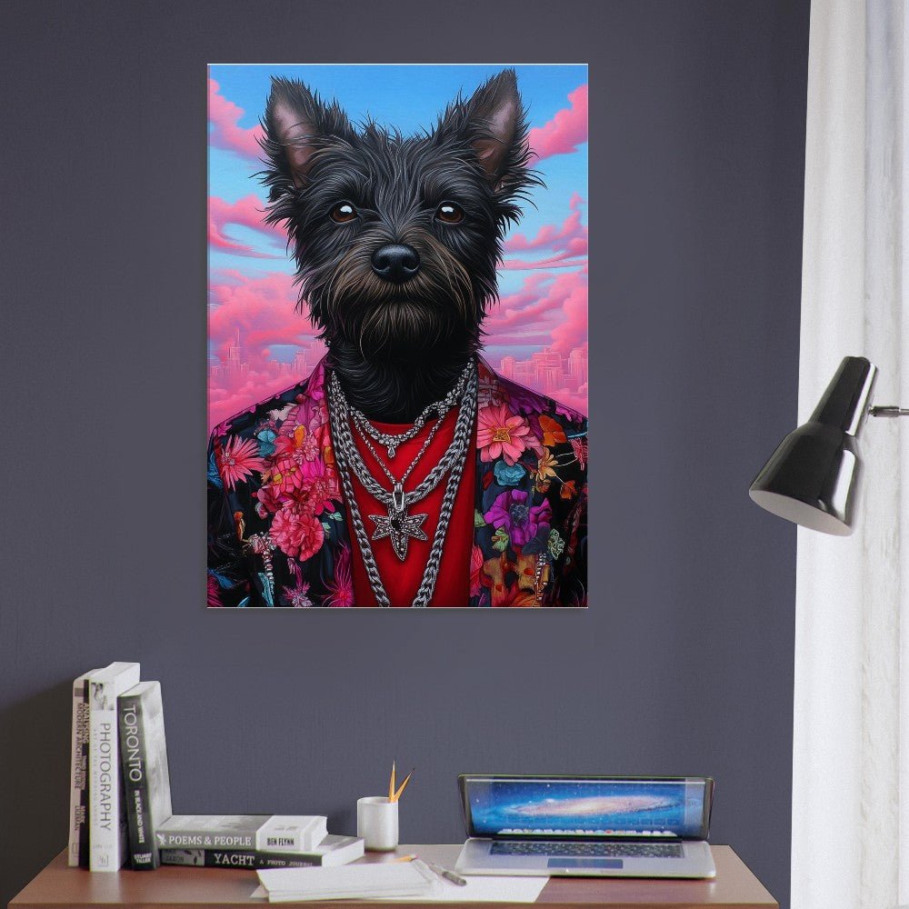 Fashionable Terrier Canvas - ROMAG Store